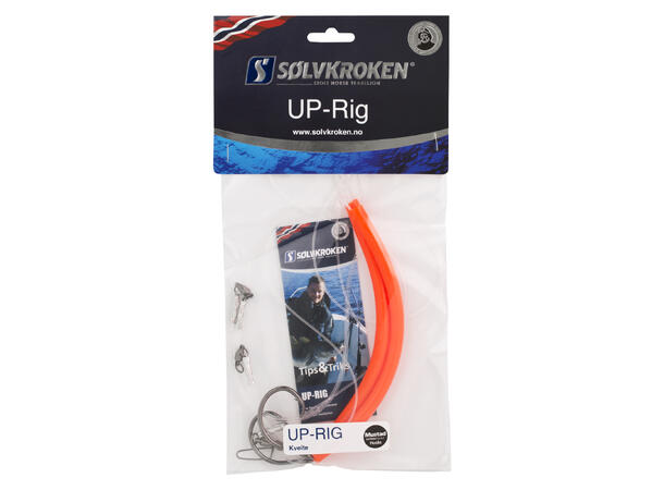 Sølvkroken UP Rigg - Kveite Str. 9/0 - Sene 1,40mm - Lengde 190cm 